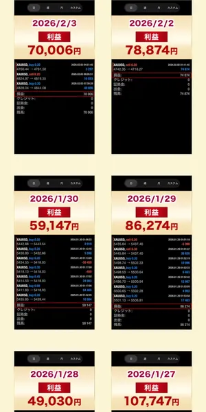 Gold Sniperの広告で加藤行俊のプロフィールが紹介されている部分