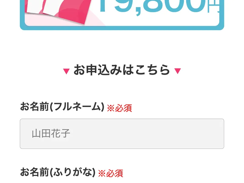 メリット合同会社の副業の広告サイトの追加画面
