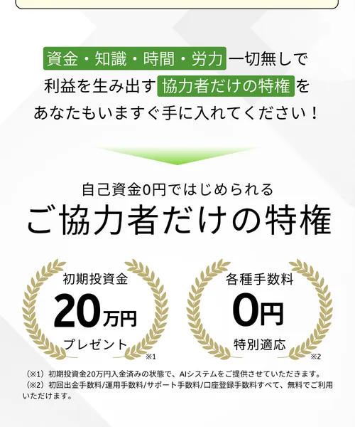 Next Generation Systemの広告ページの詳細部分